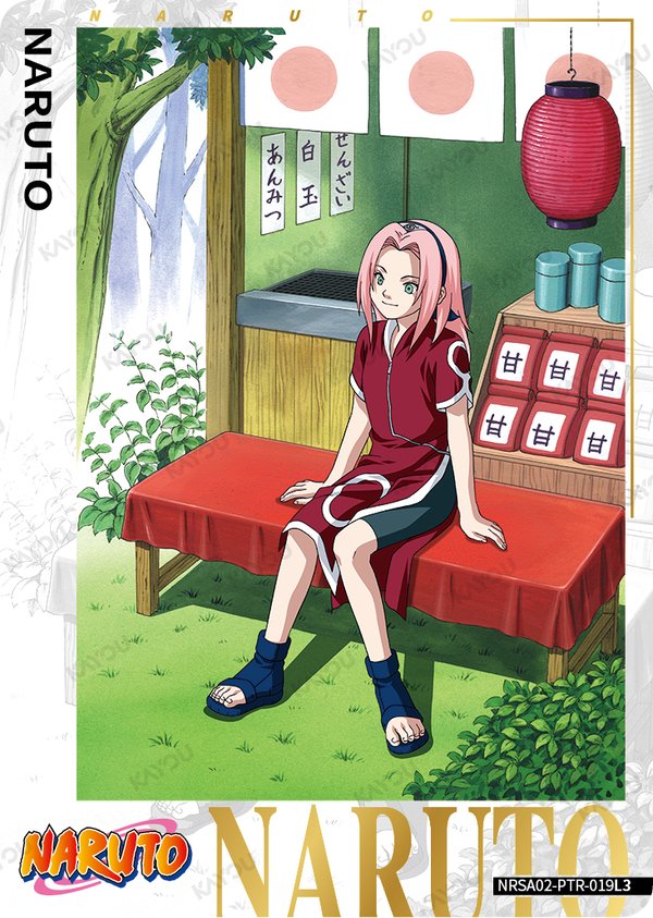 NARUTO NRSA02-PTR-019L3 card from Chapter Jin Series 2