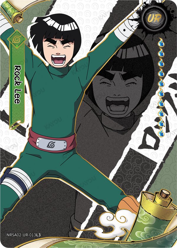 Rock Lee NRSA02-UR-013L3 card from Chapter Jin Series 2