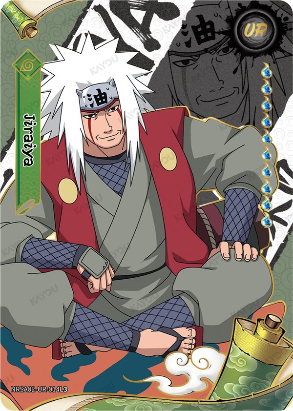 Jiraiya NRSA02-UR-014L3 card from Chapter Jin Series 2