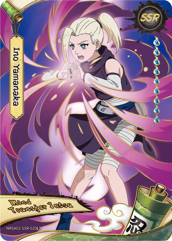 Chouji Akimichi NRSA02-SSR-020L3 card from Chapter Jin Series 2