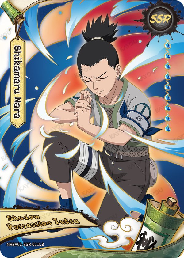 Ino Yamanaka NRSA02-SSR-021L3 card from Chapter Jin Series 2