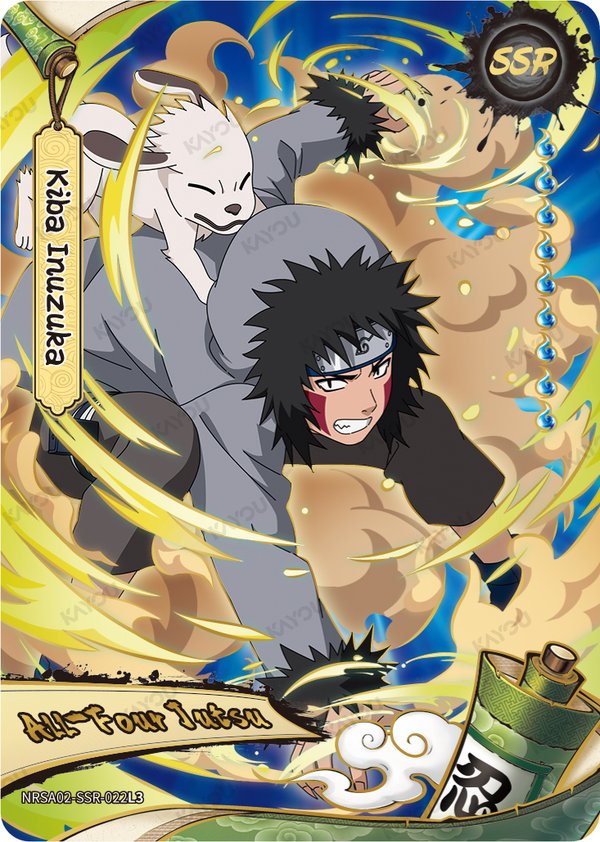 Shikamaru Nara NRSA02-SSR-022L3 card from Chapter Jin Series 2