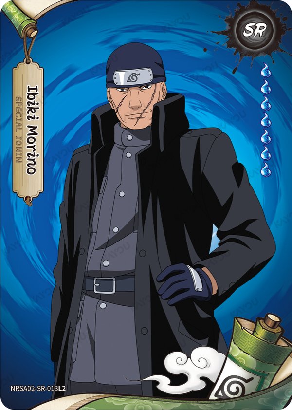 Ibiki Morino NRSA02-SR-013L2 card from Chapter Jin Series 2