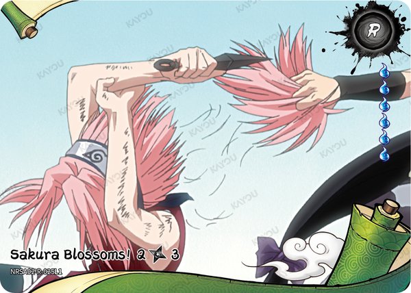 Sakura Blossoms! 2/3 NRSA02-R-025L1 card from Chapter Jin Series 2