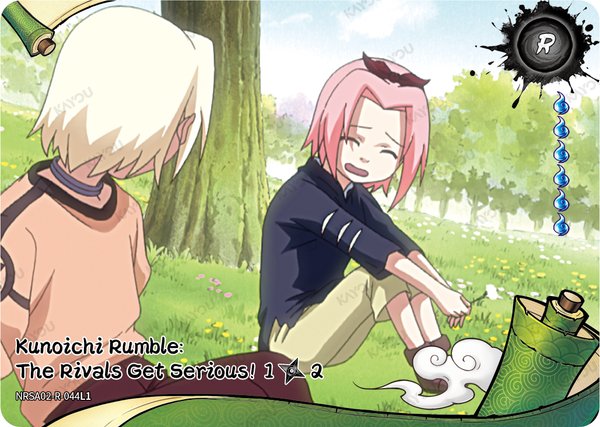 Kunoichi Rumble: The Rivals Get Serious! 1/2 NRSA02-R-044L1 card from Chapter Jin Series 2