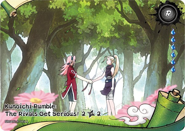 Kunoichi Rumble: The Rivals Get Serious! 2/2 NRSA02-R-045L1 card from Chapter Jin Series 2