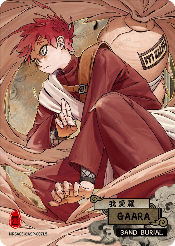 GAARA NRSA03-◇ASP-007L5 card from Chapter Jin Series 3