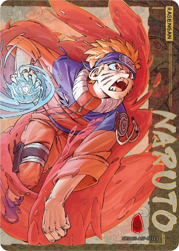 NARUTO NRSA03-ASP-001L5 card from Chapter Jin Series 3