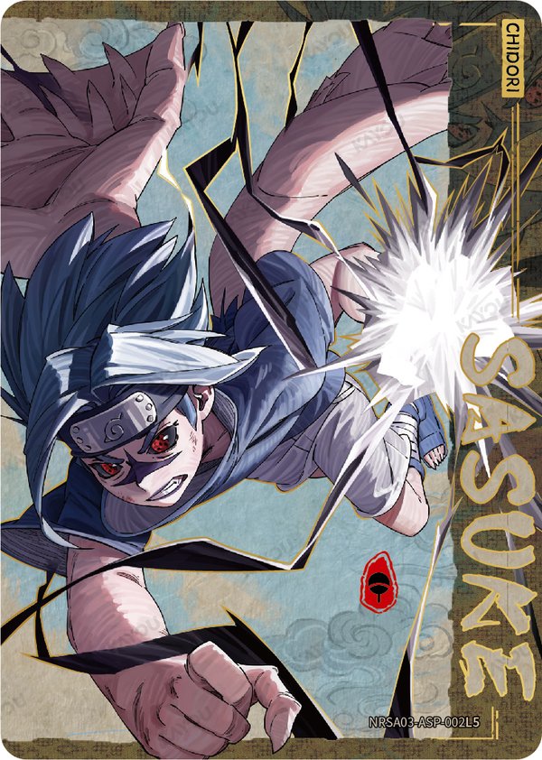 SASUKE NRSA03-ASP-002L5 card from Chapter Jin Series 3