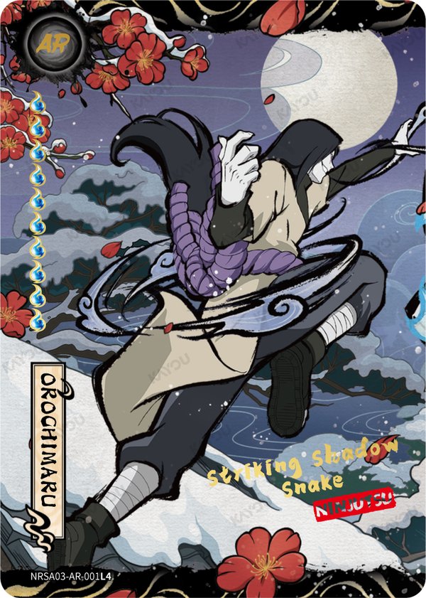 OROCHIMARU NRSA03-AR-001L4 card from Chapter Jin Series 3