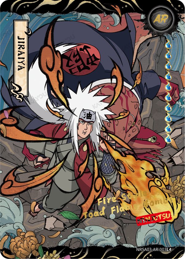 JIRAIYA NRSA03-AR-003L4 card from Chapter Jin Series 3
