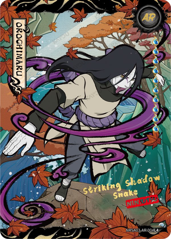 OROCHIMARU NRSA03-AR-004L4 card from Chapter Jin Series 3