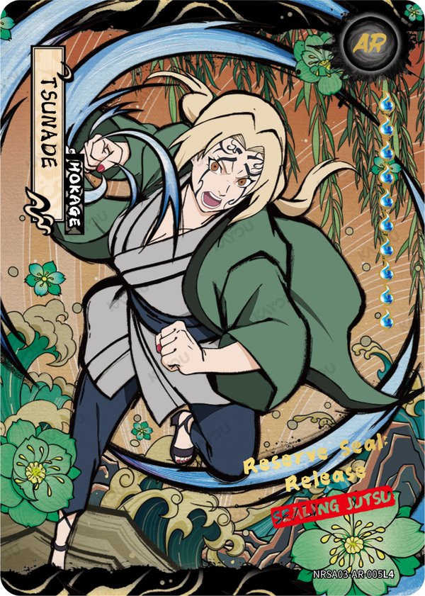 TSUNADE NRSA03-AR-005L4 card from Chapter Jin Series 3