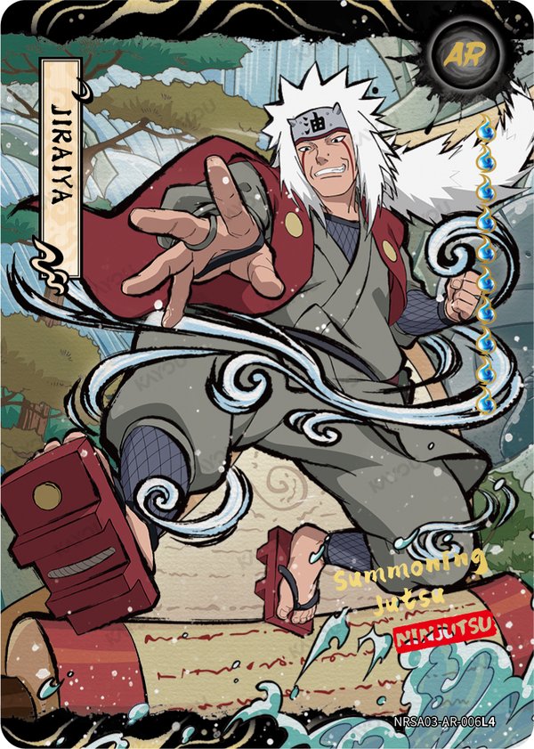 JIRAIYA NRSA03-AR-006L4 card from Chapter Jin Series 3