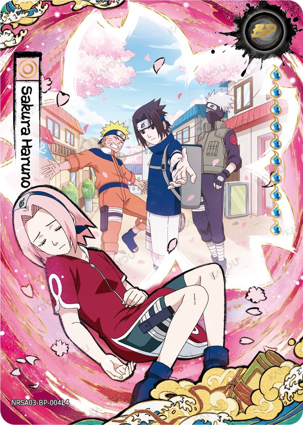 Sakura Haruno NRSA03-BP-004L4 card from Chapter Jin Series 3