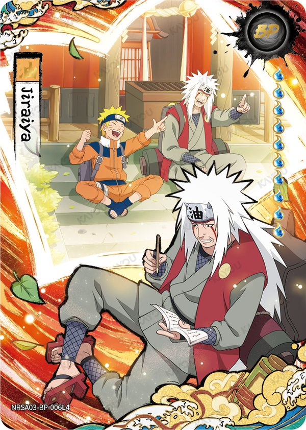 Jiraiya NRSA03-BP-006L4 card from Chapter Jin Series 3