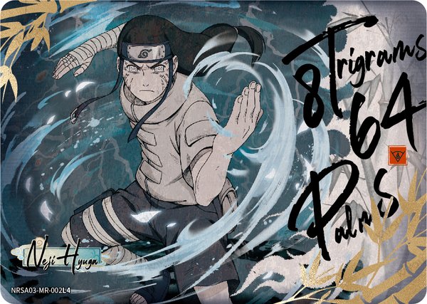 NEJI HYUGA NRSA03-MR-002L4 card from Chapter Jin Series 3