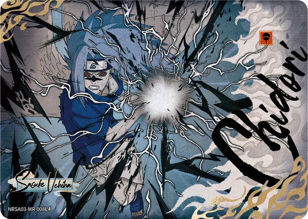 SASUKE UCHIHA NRSA03-MR-008L4 card from Chapter Jin Series 3