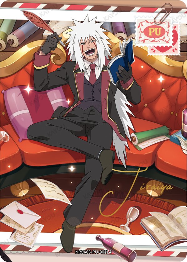 Jiraiya NRSA03-PU-005L4 card from Chapter Jin Series 3