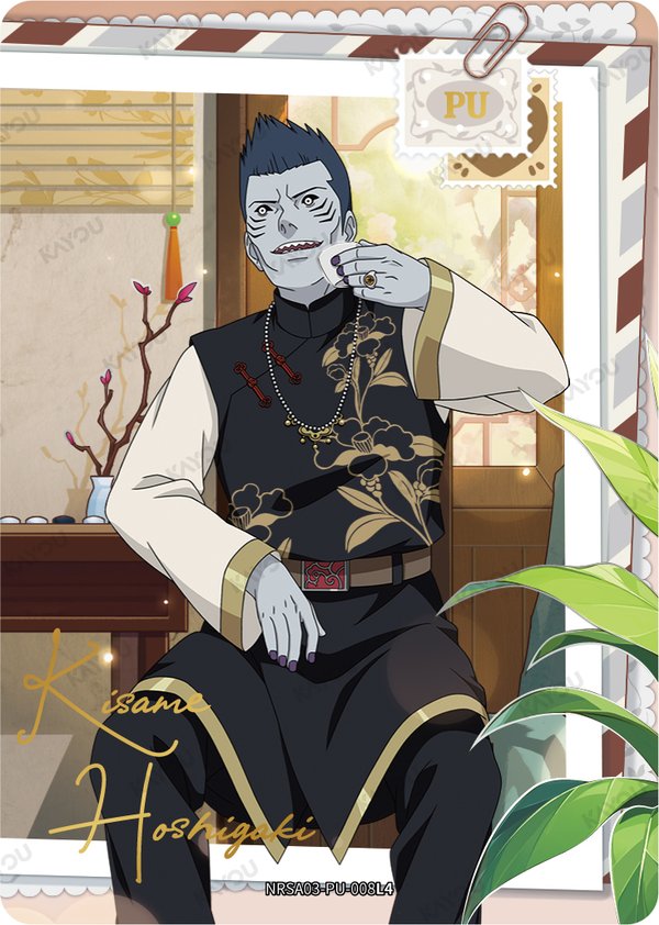 Kisame Hoshigaki NRSA03-PU-008L4 card from Chapter Jin Series 3