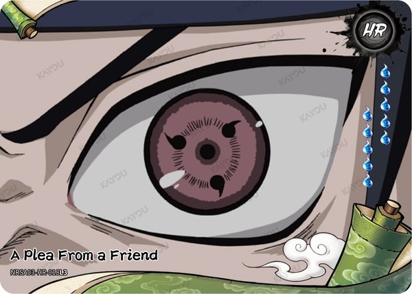 A Plea From a Friend NRSA03-HR-018L3 card from Chapter Jin Series 3