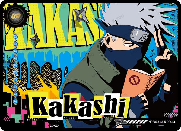 KAKASHI NRSA03-◇UR-004L3 card from Chapter Jin Series 3