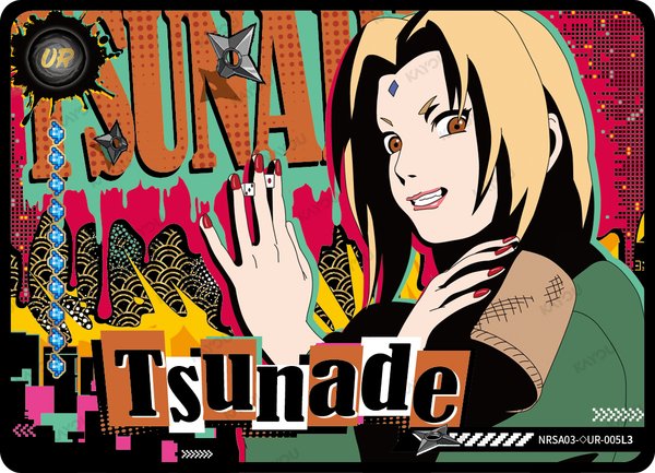 TSUNADE NRSA03-◇UR-005L3 card from Chapter Jin Series 3