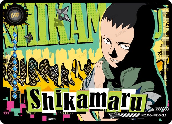 SHIKAMARU NRSA03-◇UR-008L3 card from Chapter Jin Series 3