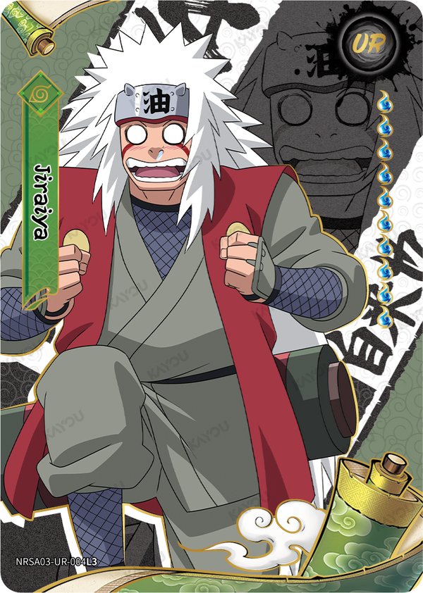 Jiraiya NRSA03-UR-004L3 card from Chapter Jin Series 3