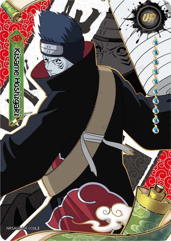 Kisame Hoshigaki NRSA03-UR-008L3 card from Chapter Jin Series 3
