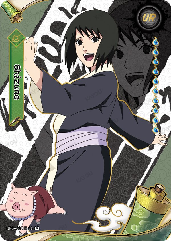 Shizune NRSA03-UR-014L3 card from Chapter Jin Series 3