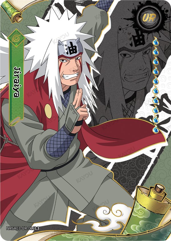 Jiraiya NRSA03-UR-015L3 card from Chapter Jin Series 3