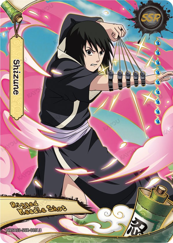 Shizune NRSA03-SSR-009L3 card from Chapter Jin Series 3