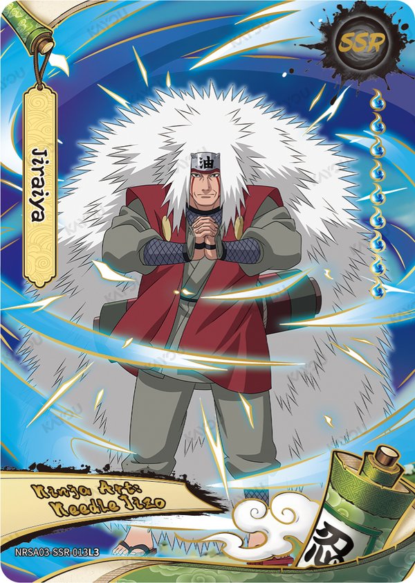 Jiraiya NRSA03-SSR-013L3 card from Chapter Jin Series 3