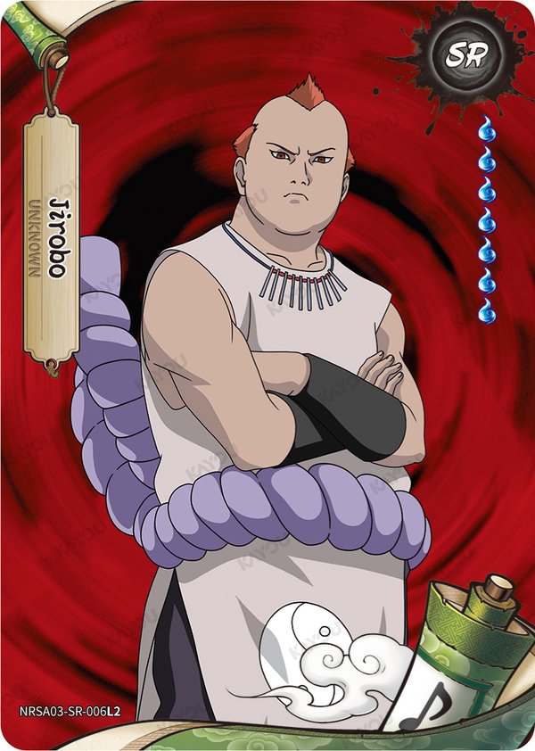 Jirobo NRSA03-SR-006L2 card from Chapter Jin Series 3