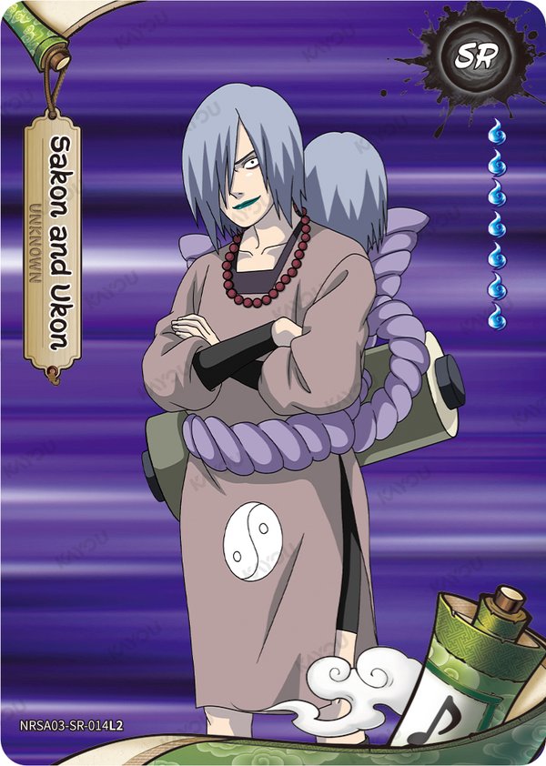 Sakon and Ukon NRSA03-SR-014L2 card from Chapter Jin Series 3