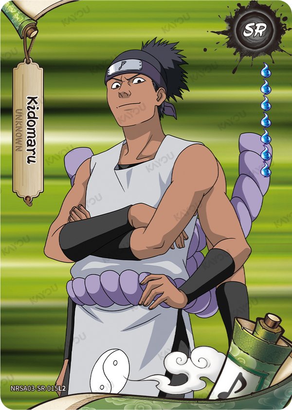 Kidomaru NRSA03-SR-015L2 card from Chapter Jin Series 3