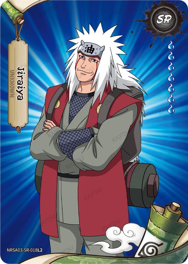 Jiraiya NRSA03-SR-018L2 card from Chapter Jin Series 3