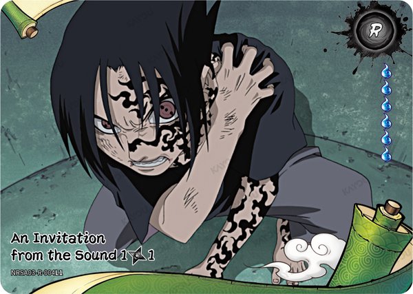An Invitation from the Sound 1/1 NRSA03-R-004L1 card from Chapter Jin Series 3