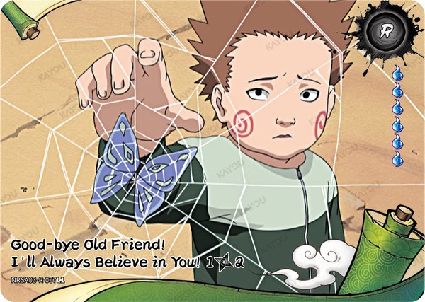 Good-bye Old Friend! I'll Always Believe in You! 1/2 NRSA03-R-007L1 card from Chapter Jin Series 3