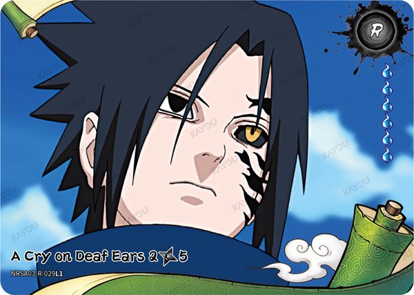 A Cry on Deaf Ears 2/5 NRSA03-R-029L1 card from Chapter Jin Series 3