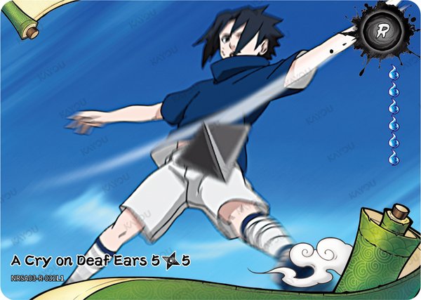 A Cry on Deaf Ears 5/5 NRSA03-R-032L1 card from Chapter Jin Series 3