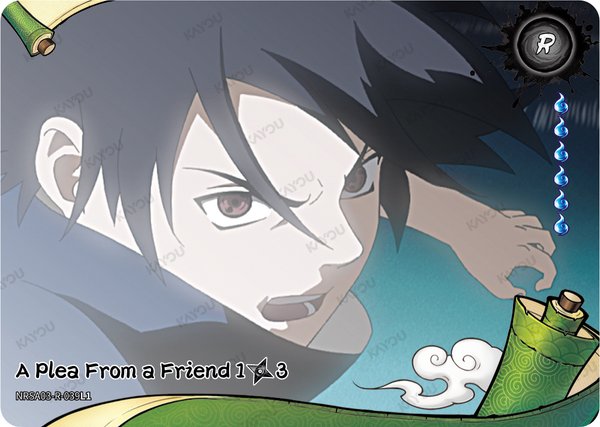A Plea From a Friend 1/3 NRSA03-R-039L1 card from Chapter Jin Series 3