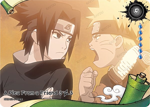 A Plea From a Friend 3/3 NRSA03-R-041L1 card from Chapter Jin Series 3