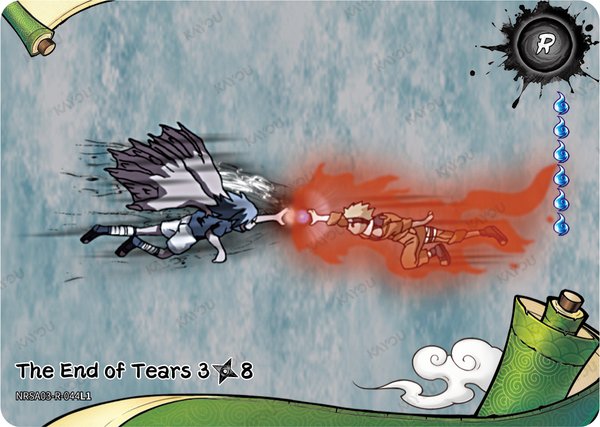 The End of Tears 3/8 NRSA03-R-044L1 card from Chapter Jin Series 3