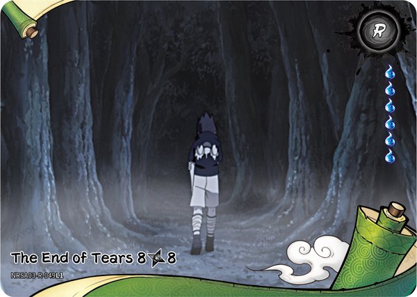 The End of Tears 8/8 NRSA03-R-049L1 card from Chapter Jin Series 3