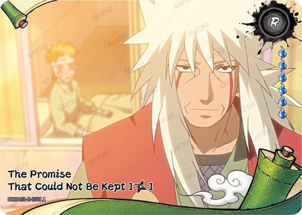 The Promise That Could Not Be Kept 1/1 NRSA03-R-050L1 card from Chapter Jin Series 3