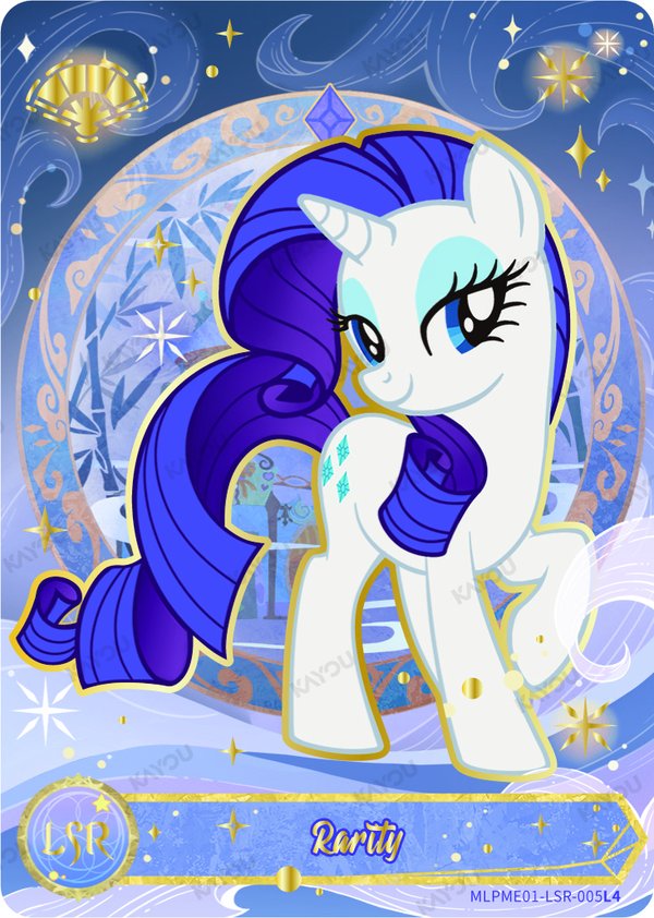 Rarity MLPME01LSR-005L3 card from Moon Edition Series 1