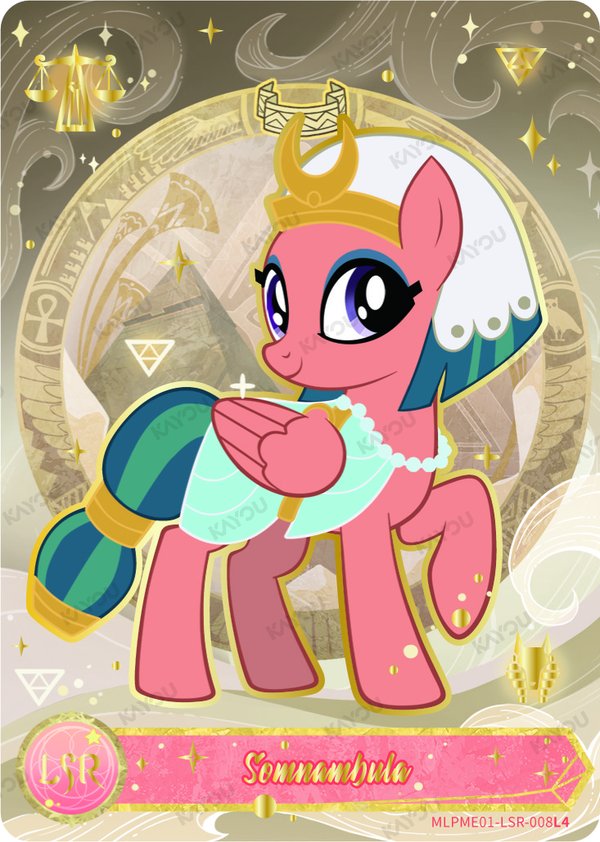Somnambula MLPME01LSR-008L3 card from Moon Edition Series 1