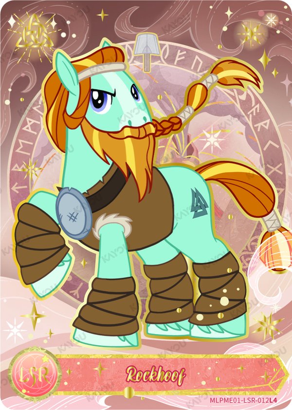 Rockhoof MLPME01LSR-012L3 card from Moon Edition Series 1